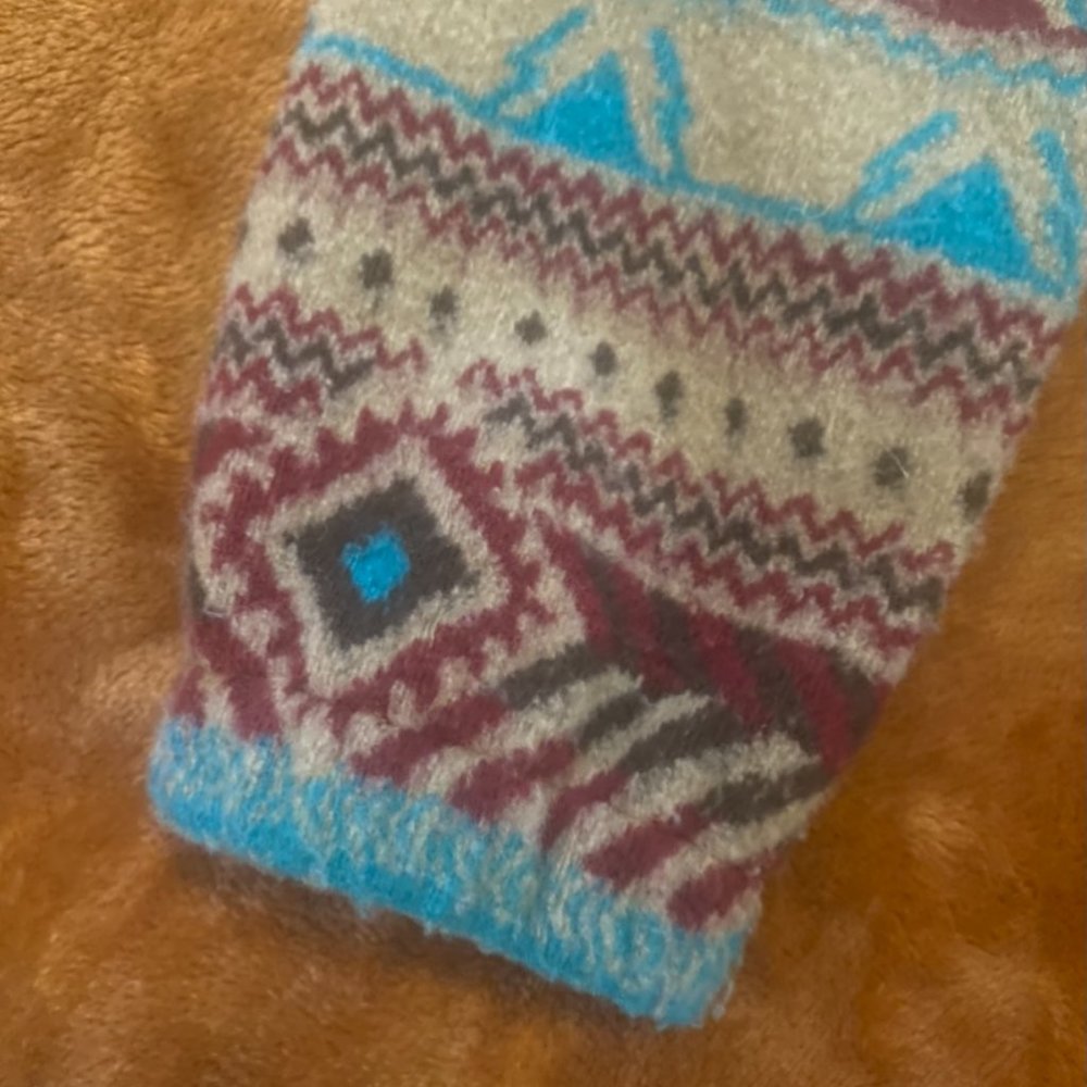 Rustic Mountain Patterned Jacket - image 4